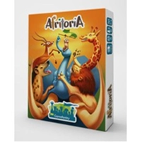 Afritoria bordspel met kleurrijke fantasie dieren