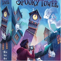 Spooky Tower bordspel met spookkasteel en geesten